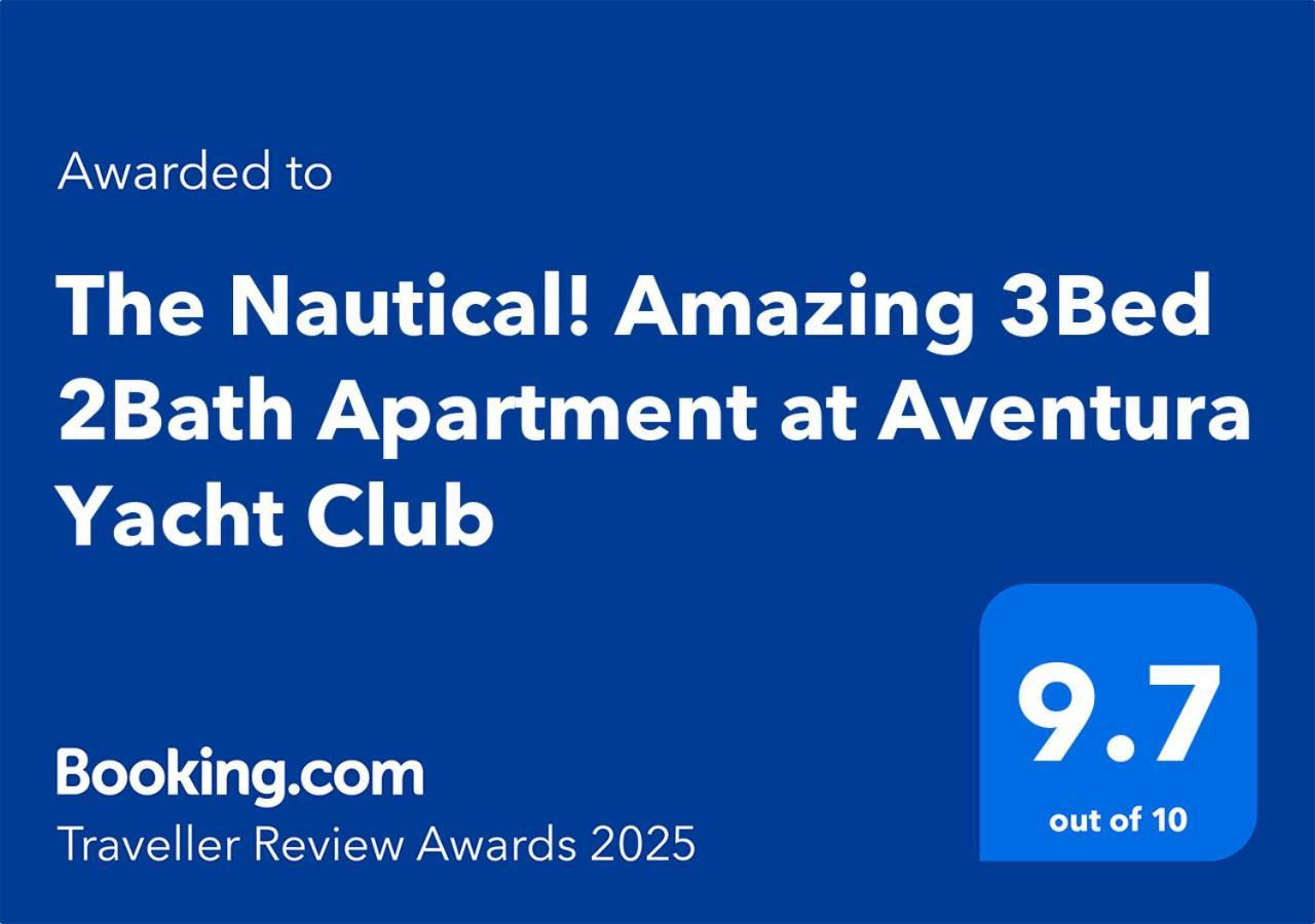 The Nautical! Amazing 3Bed 2Bath Apartment At Aventura Yacht Club Eksteriør billede