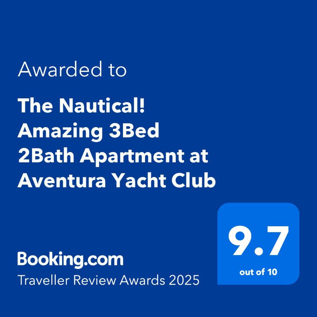 The Nautical! Amazing 3Bed 2Bath Apartment At Aventura Yacht Club Eksteriør billede